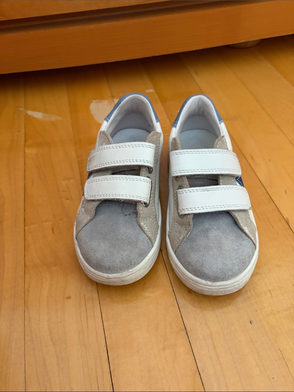 NATURINO SIZE 25 LEATHER AND SUEDE VELCRO STRAPS